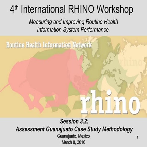 Assessment Guanajuato Case Study Methodology