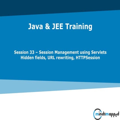Session 33 - Session Management using other Techniques | PPT