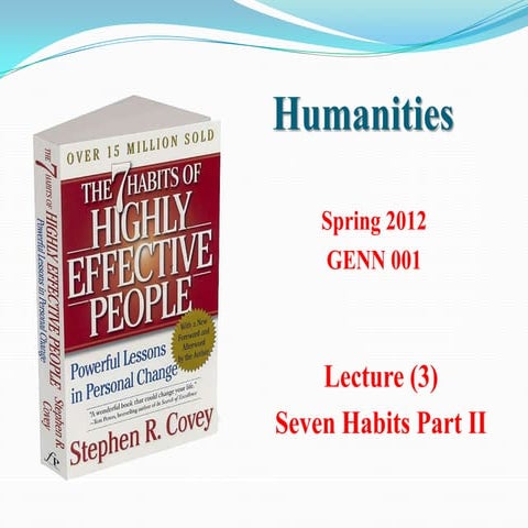 GENN001 Humanities lec.3 | PPTX | Science