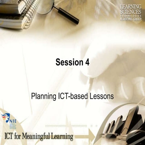 Session 4: SIOs & Lesson Planning