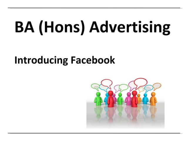 Introducing Facebook