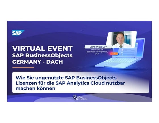 Wie Sie ungenutzte SAP BusinessObjects Lizenzen für die SAP Analytics Cloud n...
