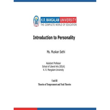 Session 41 Comparative Analysis of Trait Theories.pptx