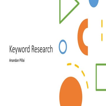 Keyword Research