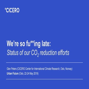 We're so fu**cking late