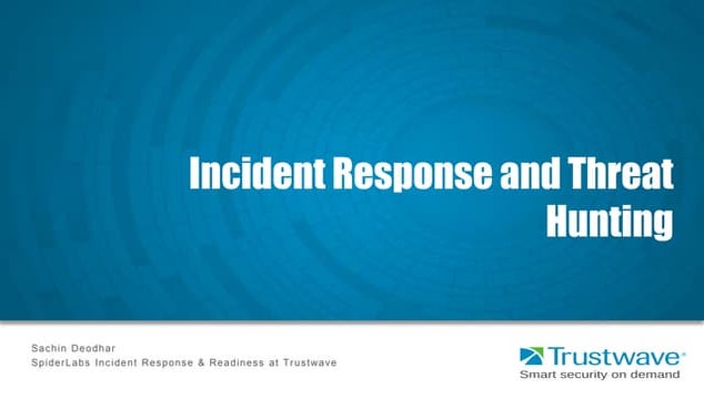 Threat Hunting - Moving from the ad hoc to the formal