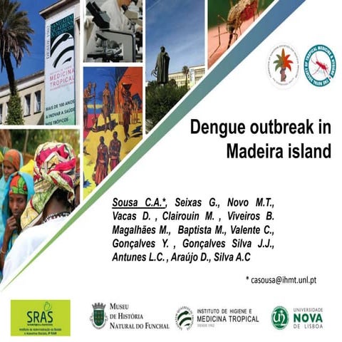 Vector-borne diseases - Dengue outbreak in Madeira Island