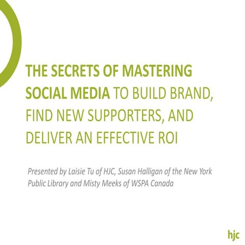 The Secrets Of Mastering Social Media To Build Brand, Find New ...