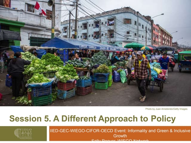 A different approach to policy