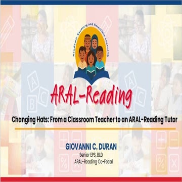 Session 5 Profiling, Placement, Pathways, and Pedagogies and the Teacher as A...