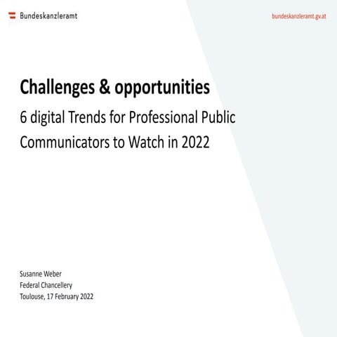 Session 5 - Susanne Weber