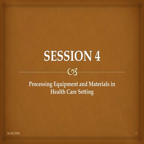 Session on the  Processing equipment.pptx