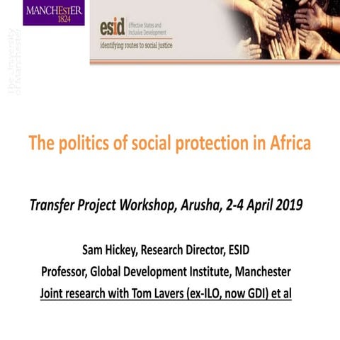 The Politics of Social Protection in Africa