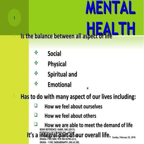 Mental Health