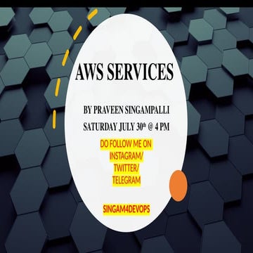 SESSION8_AWS how to deploy the resources and services