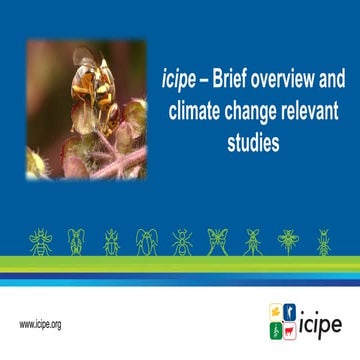 Session 9: Panel 1 - Subramanian Sevgan, International Center for Insect Phys...