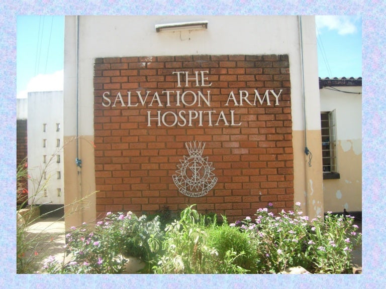 Clare Ntinda The Salvation Army Chikankata Mission Hospital, Zambia