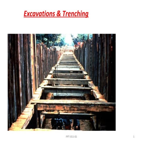 Safety in Excavations 