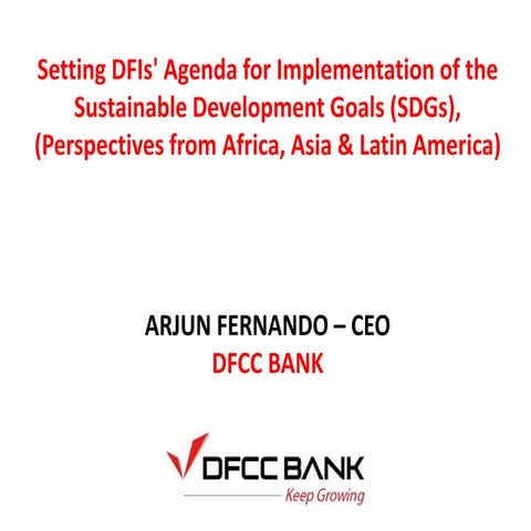 Session iv   adfiap forum 2016 - presentation -arjun fernando