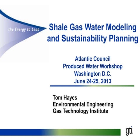 Produced Water | Session IX - Hayes