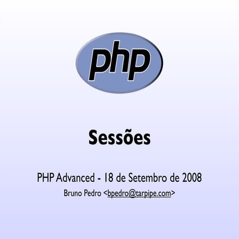 Sessões (in portuguese)