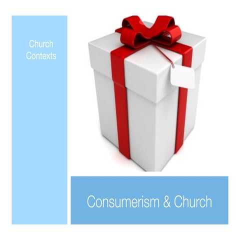 Session V   Commodification & Church