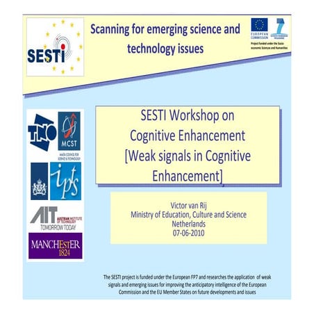 Sesti workshop-cognitive enhancement futures