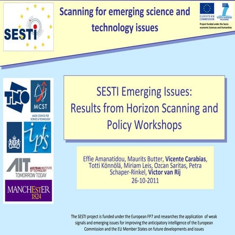 Sesti Emerging Issues Shorter