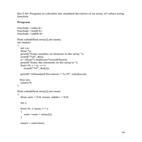 C programs Set 2 | PDF