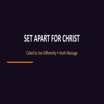 12 Essential Characteristics of a Godly Youth According to the Bible | PPTX