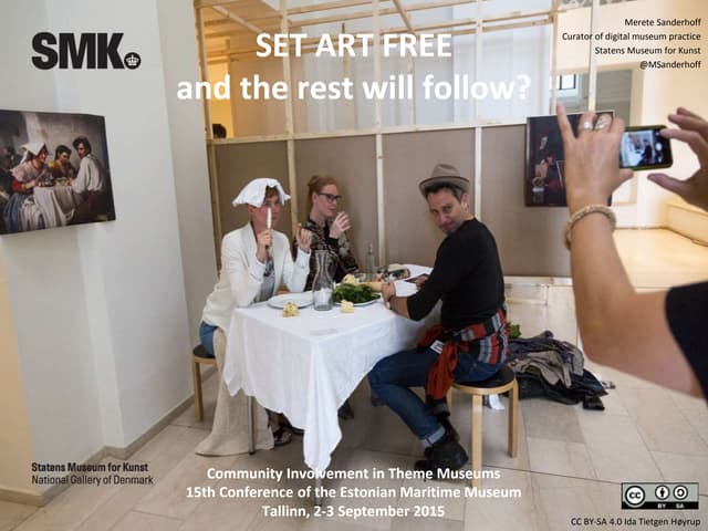 Set art free and the rest will follow? Facilitation as key to successful user...