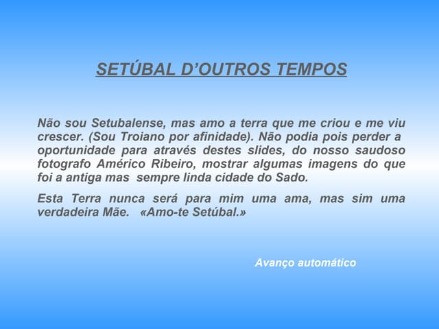 SetúBal Antiga