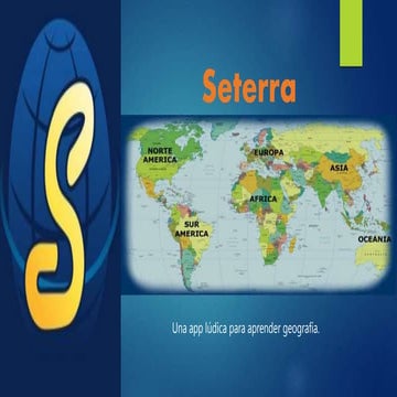 Seterra: Una app lúdica para aprender geografía para niños, adultos y adolesc...