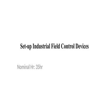 set field device set field device set field device