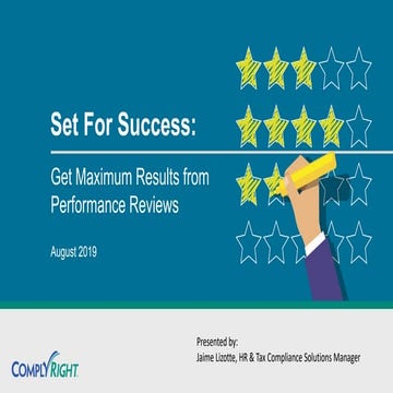 Set For Success: Get Maximum Results from Performance Reviews