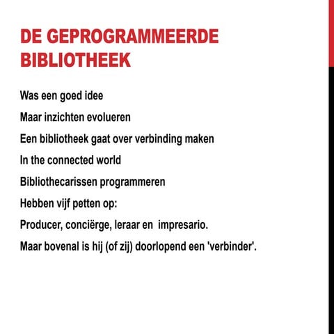 Seth Godin's The Icarus deception en bibliothecarissen