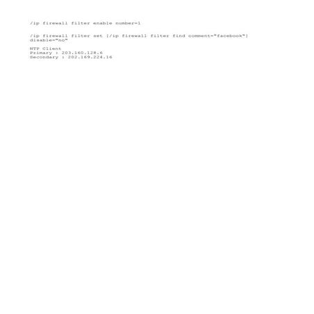 Setingan mikrotik | PDF