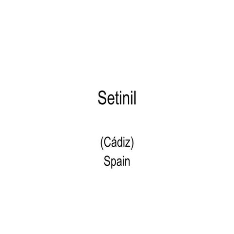 Setinil