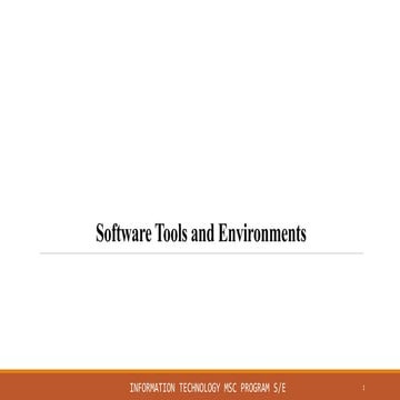 SE tools and environment information (1).ppt