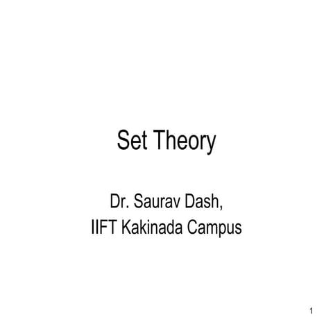 Set Theory.pdf | Programming Languages | Computing
