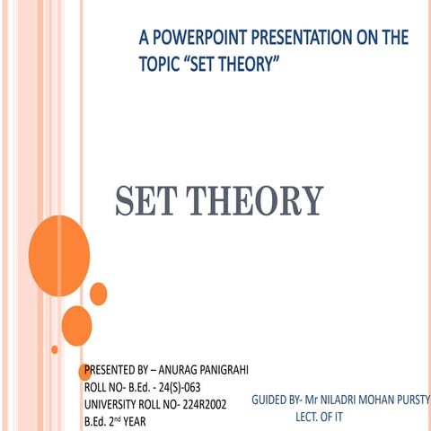 Set Theory | PDF