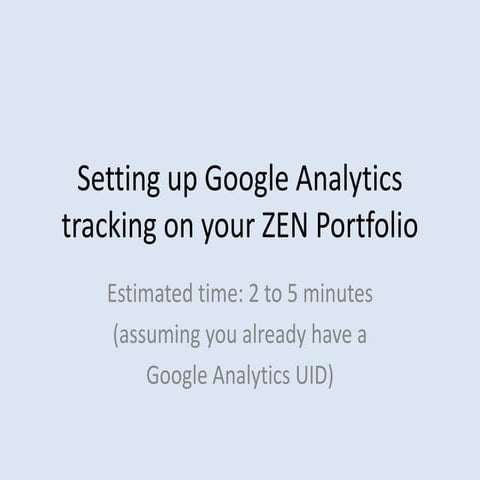 Setting up-google-analytics-tracking-on-your-zen-portfolio