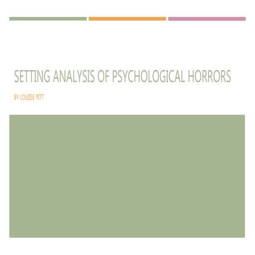 psycho | PPT