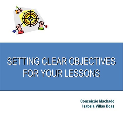 Setting clear objectives 2013   conference