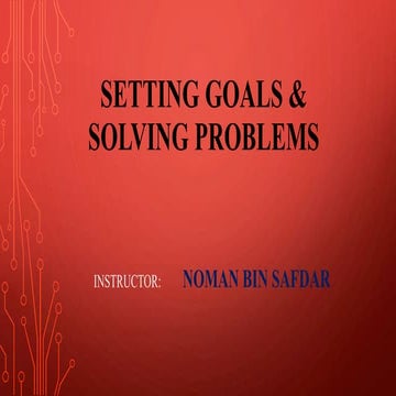 Setting goals & solving problems.pptx