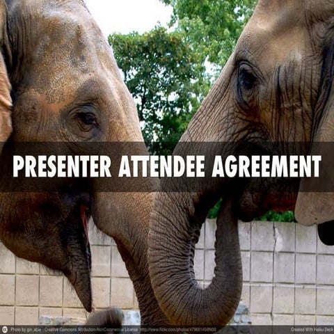 Setting the stage for safe conversations