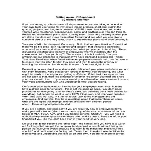 Performance Management Documentation Tips | DOCX