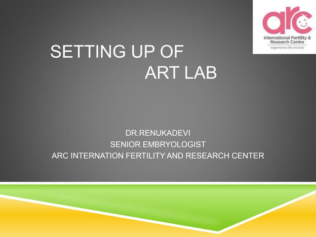 Setting up of art lab by Dr. Renukadevi
