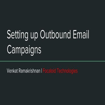 How to run an outbound email campaigns with $0 investment