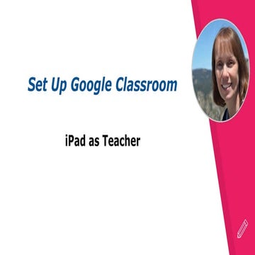 Create an Google Classroom